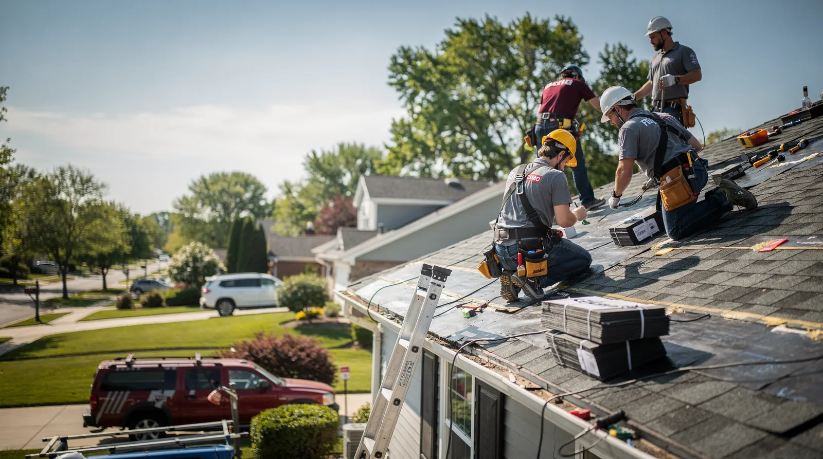 Roof Repair in Roberts, WI around you